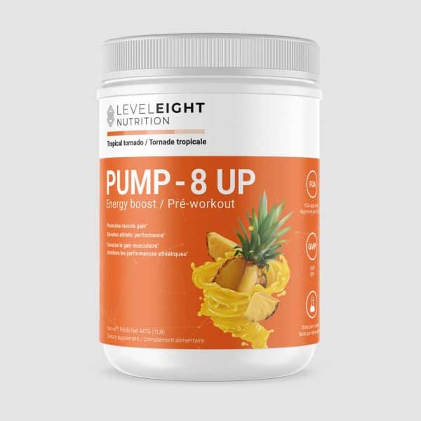 Pump-8 up energy boost